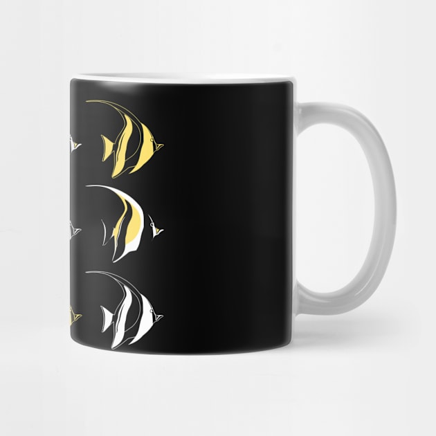 Moorish Idol Fish by Souls.Print